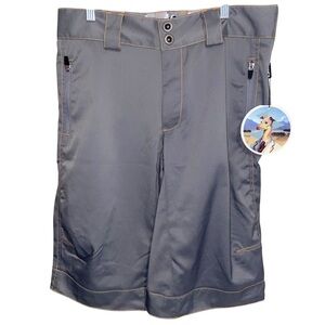 IXSPA Shorts Mens Medium Cycling Bicycle Bike Polyester UPF Pockets Performance